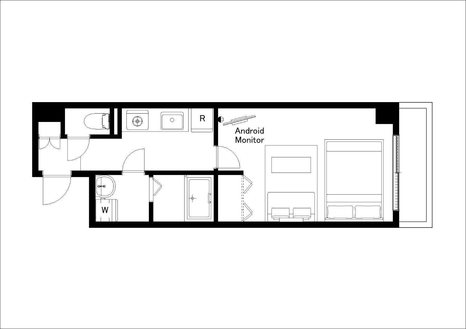 Best Residence Kujo Osaka Værelse billede